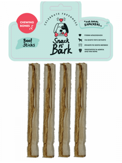 Snack n' Bark Chicken Sticks 13cm 20gr 4 τμχ